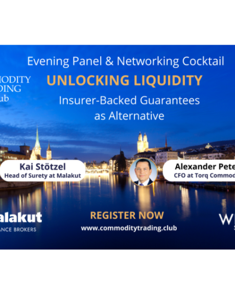 Unlocking Liquidity, Wista & Commodity Trading Club, Zurich, 1st of April