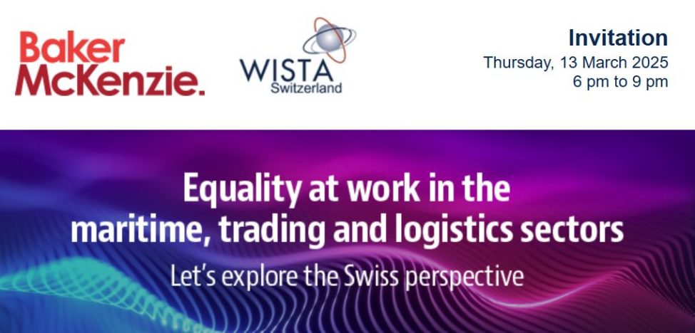 WISTA and Baker McKenzie joint seminar, March 13th, 6pm, Geneva