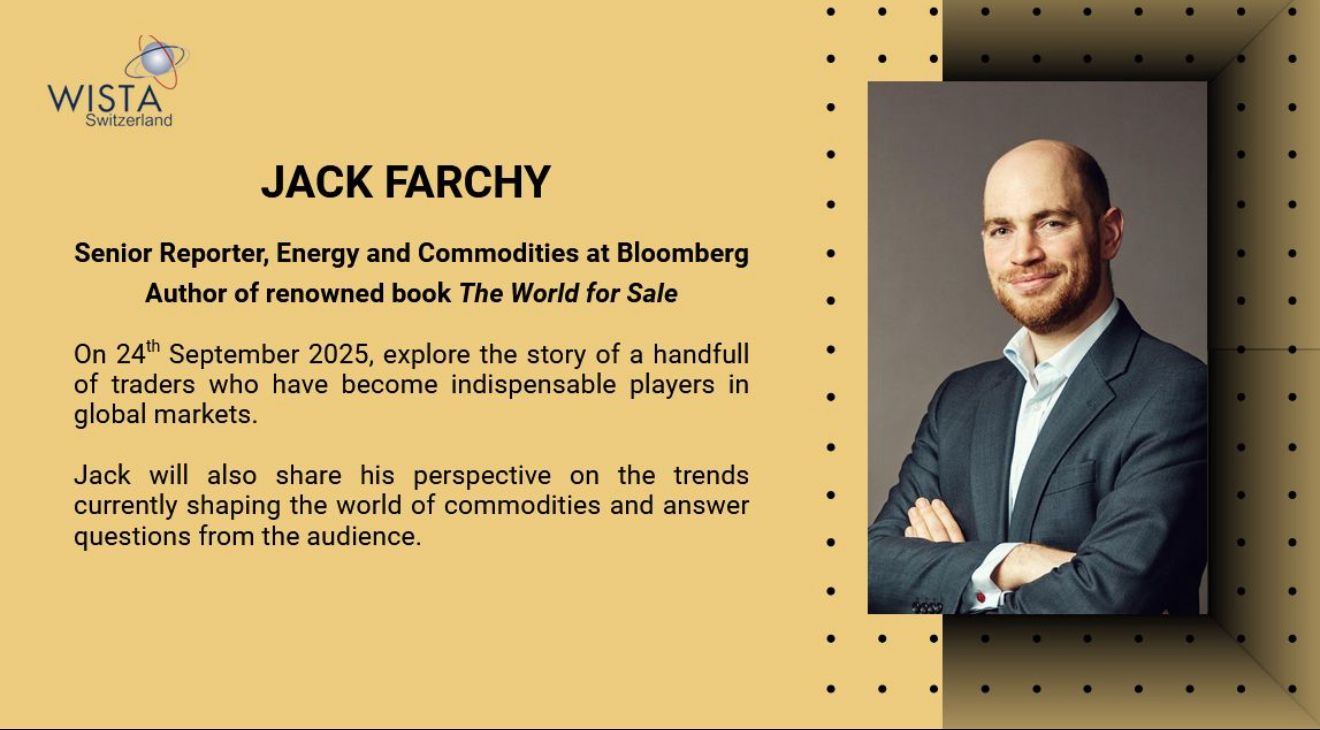 Meeting with Jack Farchy, Senior Reporter Energy and Commodities at Bloomberg, co-author of The World for Sale, September 24th, Geneva