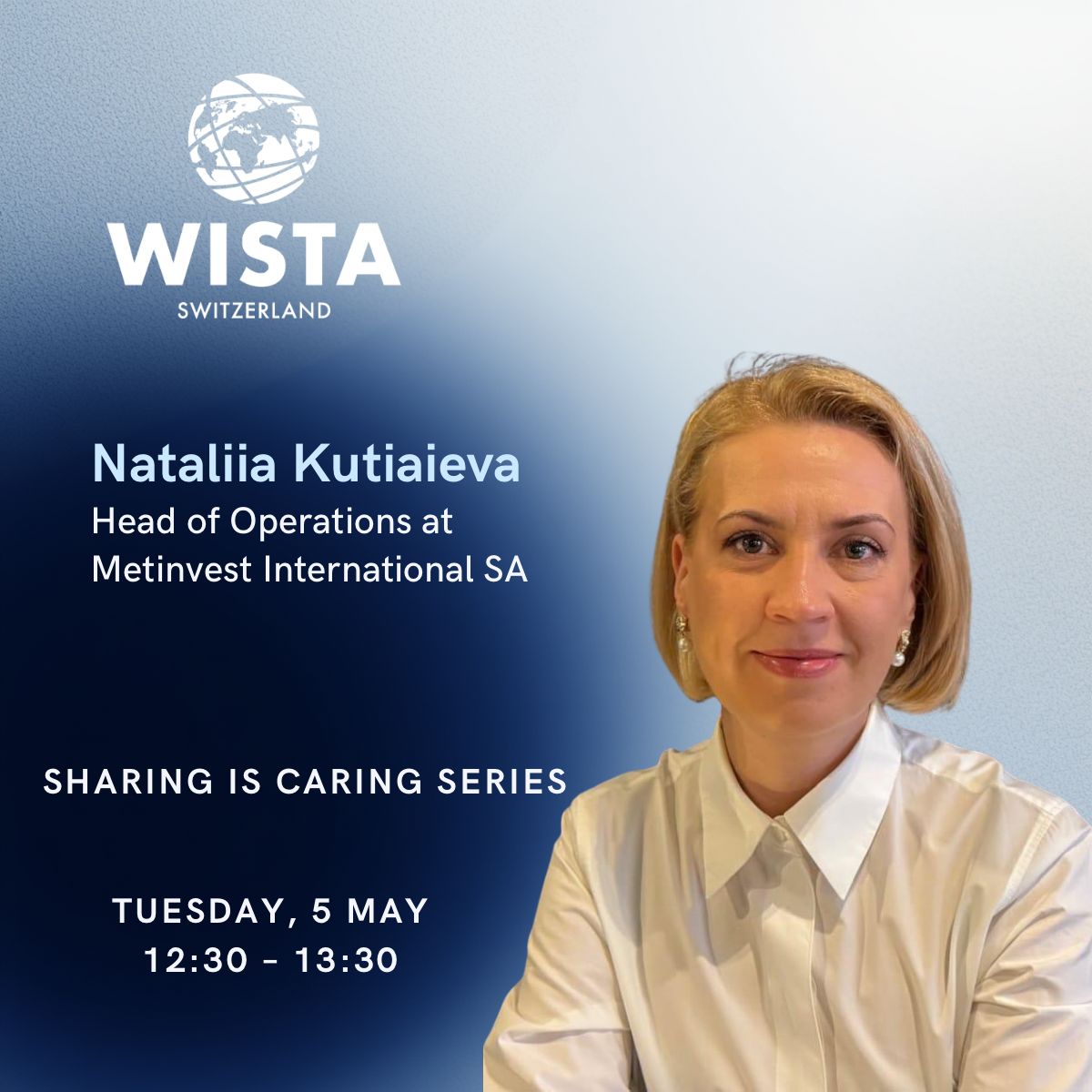 Sharing is Caring with Nataliia Kutiaieva, Head of Operations at Metinvest International SA