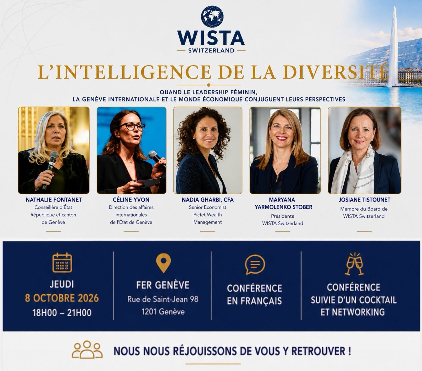 L’Intelligence de la Diversité, Conférence à Genève, 8 Octobre